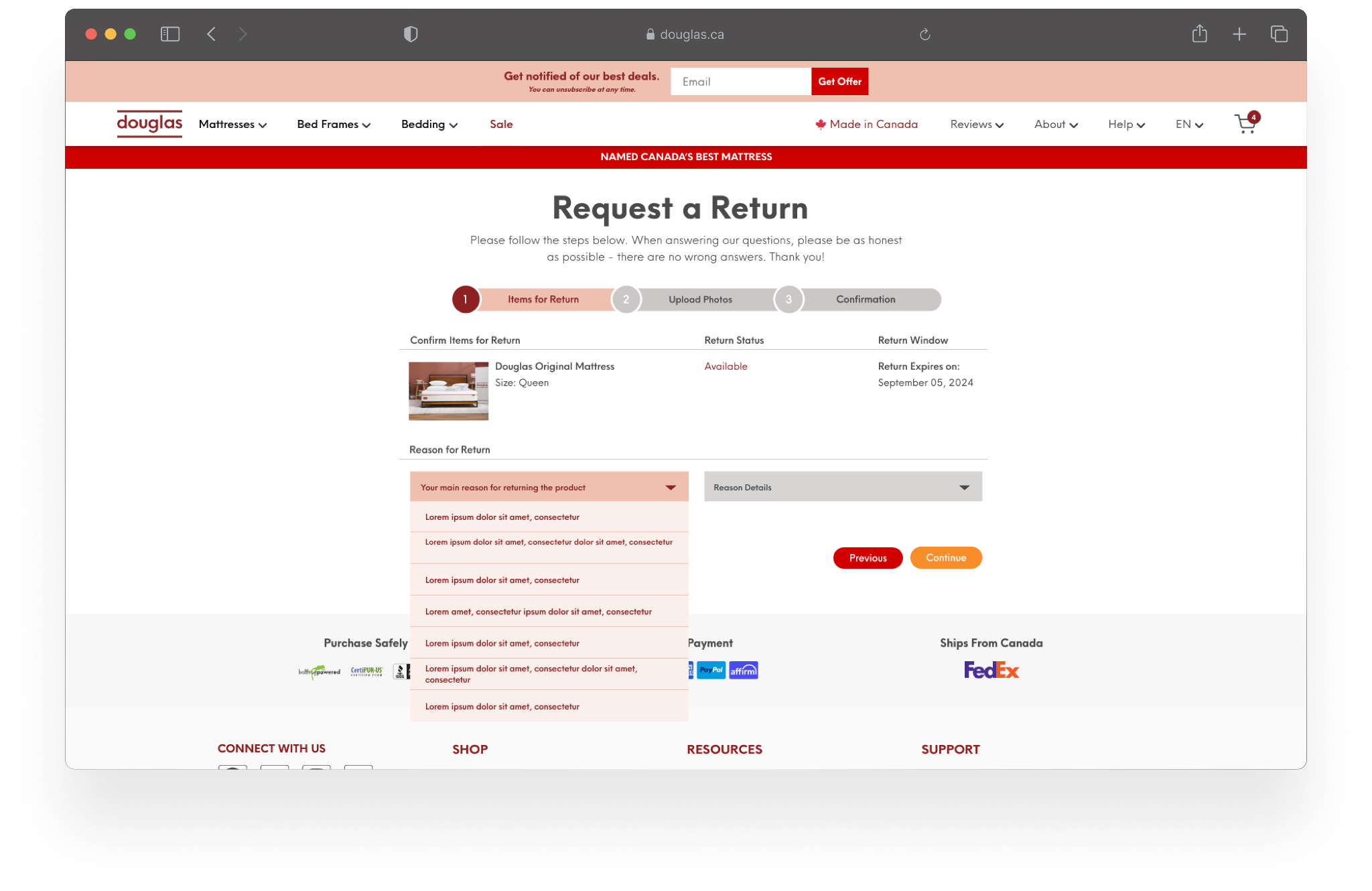 Douglas Home Page